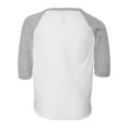 thumbnail image 3 of Rabbit Skins Toddler Baseball Fine Jersey Three-Quarter Sleeve Tee Size up to 5/6, 3 of 5