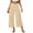 Khaki, variant on Women's Casual Pants High Waist Loose Fit Joggers with Pockets Comfortable Stretchy Solid Color Ankle Sweatpants for Everyday and Wear