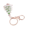thumbnail image 4 of Rhinestone Charm Colgante Llavero Llavero Bolsa Monedero Monedero Decoración Regalos SELECCIÓN Sunnimix  llaveros colgantes, 4 of 7