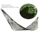 thumbnail image 3 of Hamaca de Malla, Cama de Hamaca para Hamacas Multifuncionales de Hamaca para Acampar Para Senderismo, Hamaca de Malla, Hamaca, Engrosar Tela de Nylon Con Cuerda para Jardín, 3 of 7