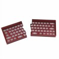thumbnail image 2 of YMDK Split 64 SP64 CNC Aluminum Case Plate Hot Socket Hot Swap PCB Underglow RGB Fully Programmable DIY Kit, 2 of 4