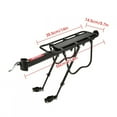 thumbnail image 3 of VGEBY Bike Luggage Rack Bike Carrier Security For Mainstream Bike Cycling Road Bikes Mountain Bikes, 3 of 8