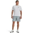 thumbnail image 3 of Men's Under Armour Woven Emboss Shorts Color: Circuit Teal Size: M, 3 of 4