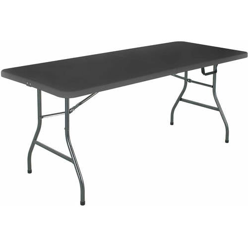cookouts Cosco 6 Foot Centerfold Folding Table dining at home. for picnics 