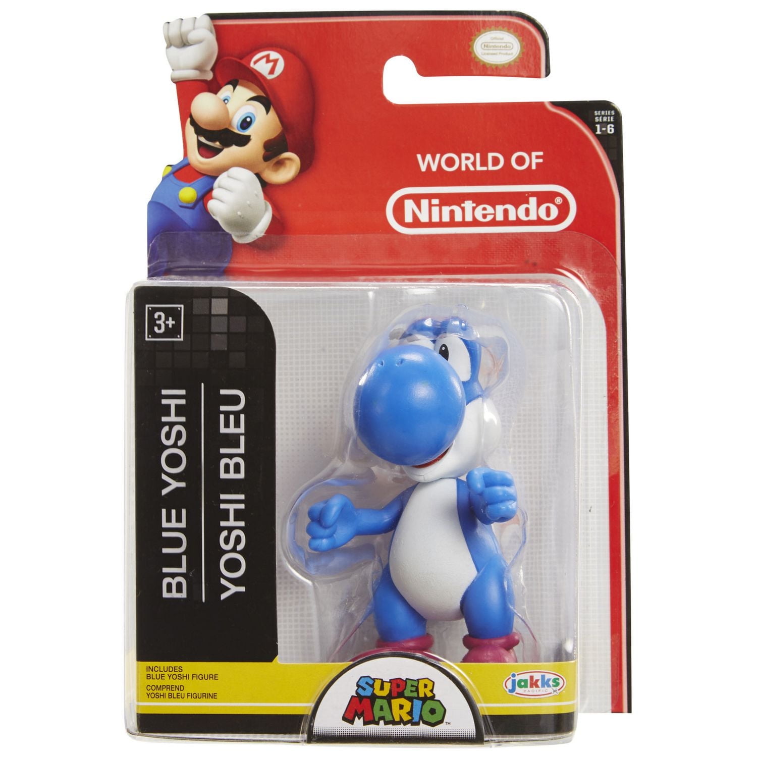 Figurine articulée limitée de 2,5 po de Nintendo - Yoshi (violet)