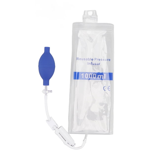 Bolsa de infusión a presión de 1000 ml para emergencias hospitalarias para infusión rápida de sangre y líquidos