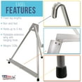 thumbnail image 3 of U.S. Art Supply 15" to 21" High Adjustable Aluminum Tabletop Display Easel (Pack of 10), Portable Artist Tripod Stand, 3 of 5