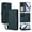 Darkblue, variant on TECH CIRCLE for Samsung Galaxy A07 PU Leather Flip Stand Wallet Case, Shockproof,Zipper Pocket with Card Slots & Detachable Wrist Strap Shoulder Strap TPU Folio Cover,Red