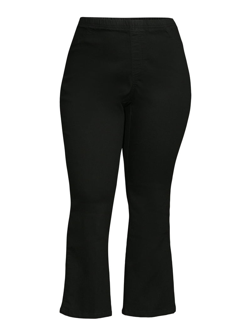 JMS Just My Size by Hanes Women's Plus Size Pull-On Stretch Denim