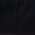 thumbnail image 5 of Quilted Velvet Arrows Black Decorative Lumbar Pillow, 5 of 5