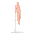 thumbnail image 1 of Drawing Figure Model,Small Scale Human Body Model Artist Draw Mannequin Painting Model Mannequin Jointed Doll Figure Models Sketching Figure Model, 1 of 8