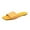 Yellow, variant on asdoklhq Slip On Shoes for Women,Women Beach Breathable Solid Color Sandals Home Slipper Flip-Flops Flat Shoes