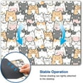 thumbnail image 6 of Mouse Pad, Cat Mouse Pad Design, Cute Mouse Pads Square Waterproof Computer Mouse Mat Non-Slip Rubber Base MousePads for Laptop PC Office, Kittens, 6 of 6