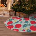 thumbnail image 6 of KLL Tomato Christmas Tree Skirt 30" ,Party Decorations Farmhouse for Christmas Decorations Holiday Party, 6 of 6