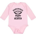 thumbnail image 3 of Inktastic Handpicked for Earth By My Auntie in Heaven with Angel Wings Boys or Girls Long Sleeve Baby Bodysuit, 3 of 5