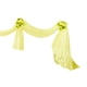 thumbnail image 3 of Tul con lazo de poliéster para decoración festiva de fiestas de bodas amarillo, 3 of 6