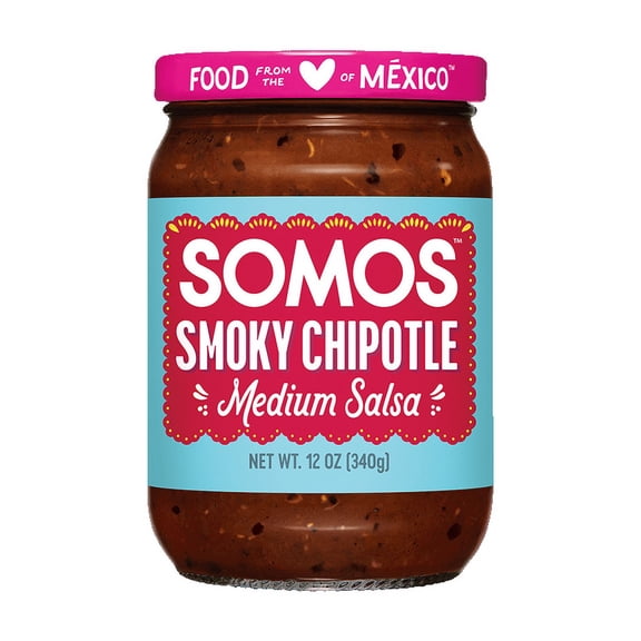 (Pack of 6), Somos Smoky Chipotle Medium Salsa, 12 oz