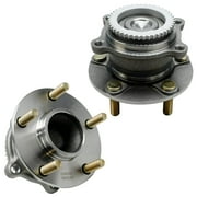 Detroit Axle - FWD Rear Wheel Hub & Bearings Replacement for Mitsubishi Endeavor