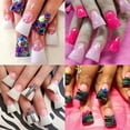 thumbnail image 2 of 120/504pcs Short Curved Nails Tips Half Covers for Salon or Home Use Professional Nails Tips Creative Nails Designs, 2 of 8
