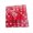 Red, variant on 10Pcs Acrylic Jewel Pattern Dices Round Corner Dices Jewel Pattern Table Game Dices Math Counting Teaching Tool Enduring