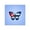 White, variant on CafePress - Cuban Flag Butterfly On Blue Sticker - Square Sticker 3" x 3"