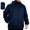 Dark Blue, variant on Women's Packable Waterproof Rain Jacket with Hood