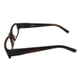 thumbnail image 4 of John Varvatos Eyeglasses Rectangle Mens Brown Horn Eyewear Frame V341 53mm, 4 of 6