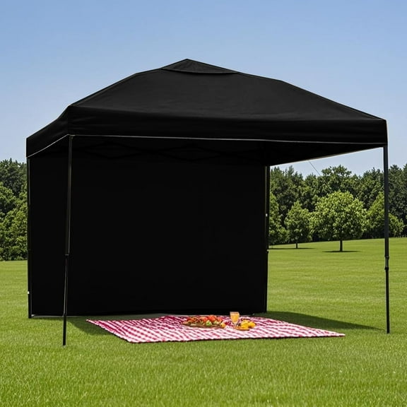 10x10 FT Canopy Tent Sidewall - Waterproof & for Outdoor Events, Camping, Market Stalls (3 Pack, No Frame or Top)