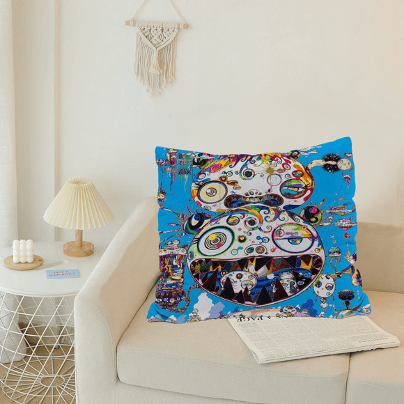 Luxury Pillow Cover Cover for Pillow T-takashi Murakami Ornamental Pillows Decorative Pillowcase Decor
