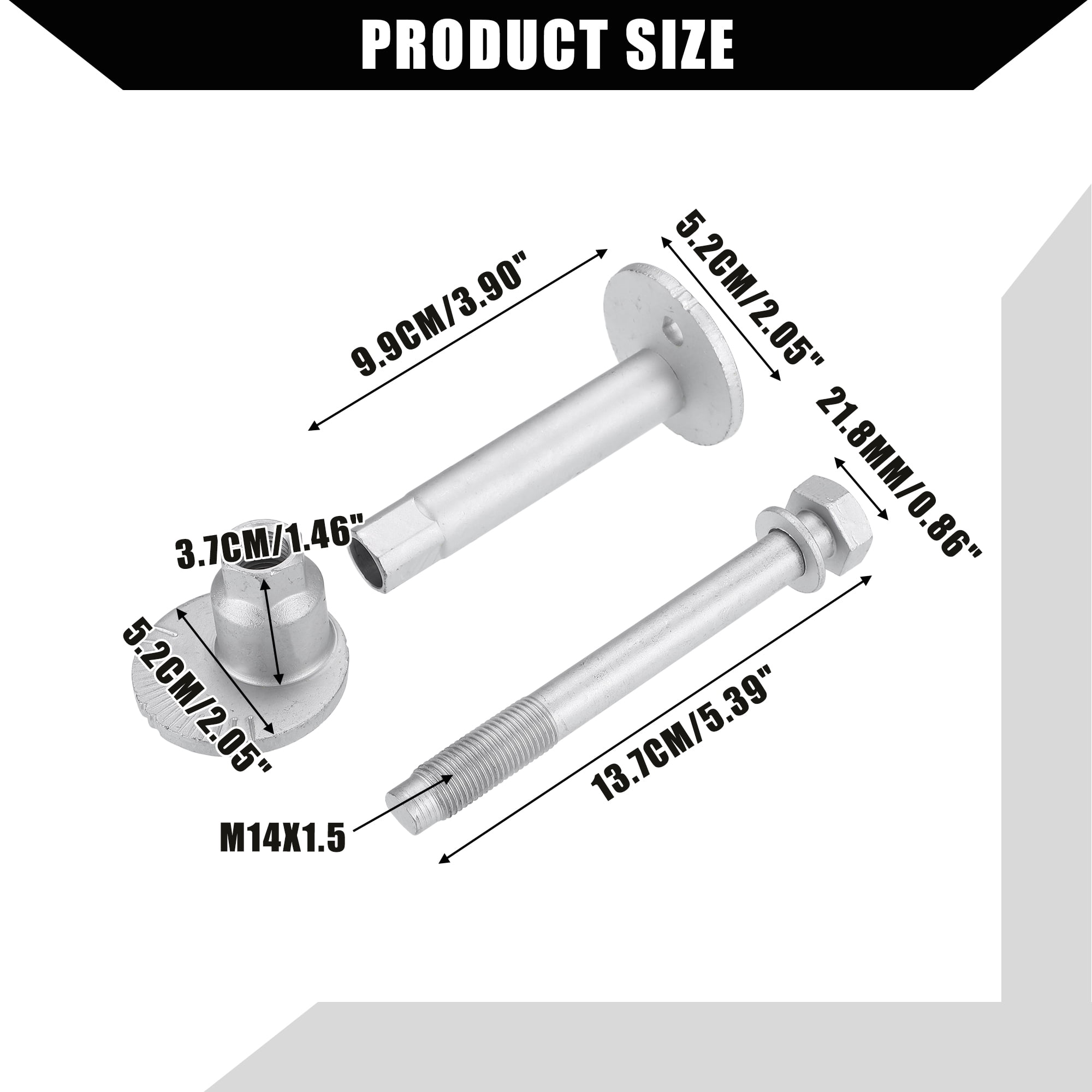 Unique Bargains Lower Control Cam Plate Toe Adjust Camber for Toyota 4Runner 1996-2004