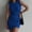 Blue, variant on Women's Nightclub Dress With Tassels Knitted Tight Fitting Irregular Sleeveless Round Neck Wrapped Short Skirt New Ladies Dress Fancy Dress for Ladies Summer Ladies Dresses Party Dresses for Young