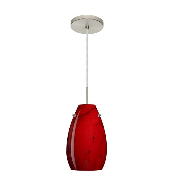 Besa Lighting - Pera 9-One Light Cord Pendant with Flat Canopy-6 Inches Wide by