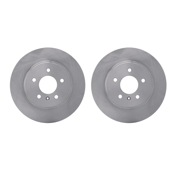 Dynamic Friction Company Rear Brake Rotors 6002-52024