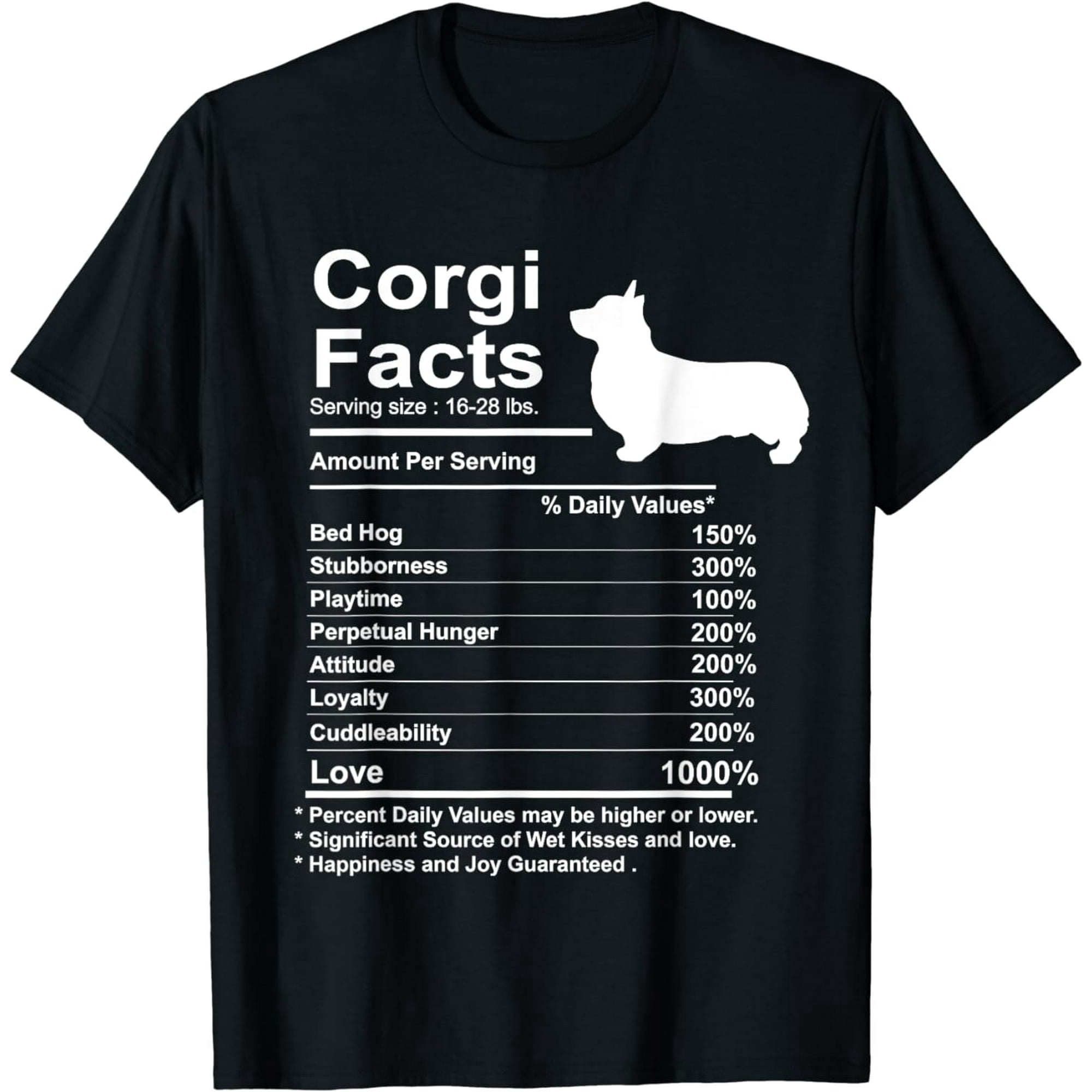 Funny Corgi Facts nutrition Gift Cardigan Pembroke Corgi mom T-Shirt