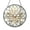 Acrylic 3.5 Inch, variant on Beautiful Floral Stained Glass Round Window Panel – Elegant and Intricate Design, Artistic Home Decor Accent