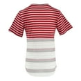 thumbnail image 4 of Wdfiry Women Maternity Breastfeeding Tee Nursing Tops Striped Short Sleeve T-shirt, 4 of 5
