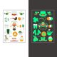 thumbnail image 1 of Pegatinas decorativas Xihbxyly del Día de San Patricio para mujeres, 1 of 2