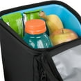 thumbnail image 4 of Bolsa Under Armour Sideline Mini negra y blanca resistente al agua, 4 of 7