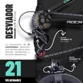thumbnail image 2 of Rocatomic Bicicleta De Montaña Aria R26 21v Cambios Shimano Sl-tx30-ln Frenos De Mecánicos Doble Suspensión (negro), 2 of 2