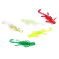 thumbnail image 3 of Yuarrent 10 unids/bolsa Gecko cebo gusano señuelos de pesca simulación cebo de pesca mar río lago Swimbait Pescar 5 Yuarrent DJ1015-05, 3 of 6