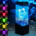 thumbnail image 2 of LED Jellyfish Tank Aquarium Color Changing Mood Lamp, 2 of 3