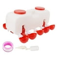thumbnail image 1 of Bebedero automático para pollos de 10 l, grandes vasos para aves de corral con 10 cuencos para patos y gansos., 1 of 14