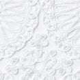 thumbnail image 5 of Violet Linen Concord Vintage Floral Lace Circles Pattern, Polyester Embroidered Lace, White, 52 Inch by 70 Inch, Seats 4 to 6 people Tablecloths, 5 of 6