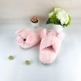 thumbnail image 4 of Pantoufles en Peluche Douces Forme Rose Chaussures Femmes Hommes Cadeau de Noël d'Intérieur, 4 of 8