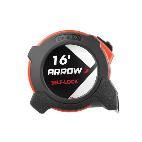 Arrow Self-Lock Tape Measure, 16ft Reach