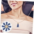 thumbnail image 5 of Borlas de Cuero para Manualidades 100 Piezas, Accesorios para Llaveros y Bisutería, Color Azul Marino, Versátiles para Crear Pendientes y Adornos, Adecuado para Bricolaje, 5 of 5