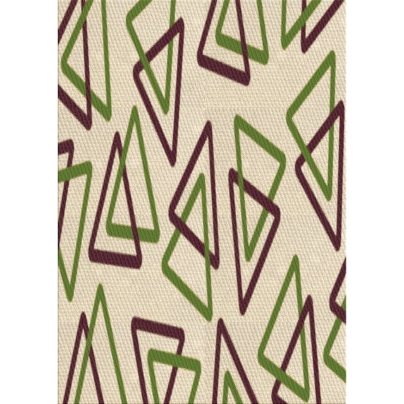 Ahgly Company Machine Washable Indoor Rectangle Transitional Vanilla Gold Area Rugs, 2' x 4'