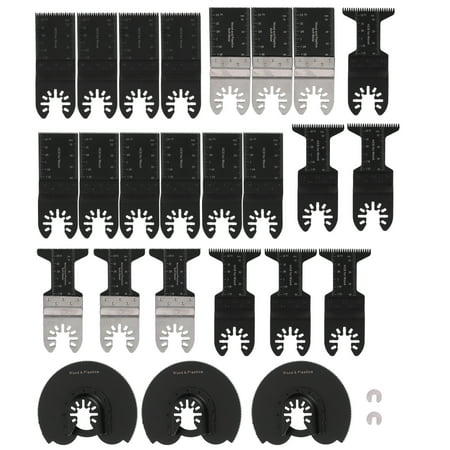 

Oscillating Saw Blades 27Pcs Multitool Blades Kit Long Service Life Quick Release For Copper