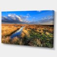 thumbnail image 2 of Beautiful Meadow with Blue Sky - Landscape Canvas Art Print, 2 of 4
