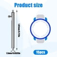thumbnail image 2 of 15Pcs Watch Strap Watchband Tubes Pins Watch Repairing Tool Replacement Accessories Watchband Tubes Pins Watch Strap, 2 of 8